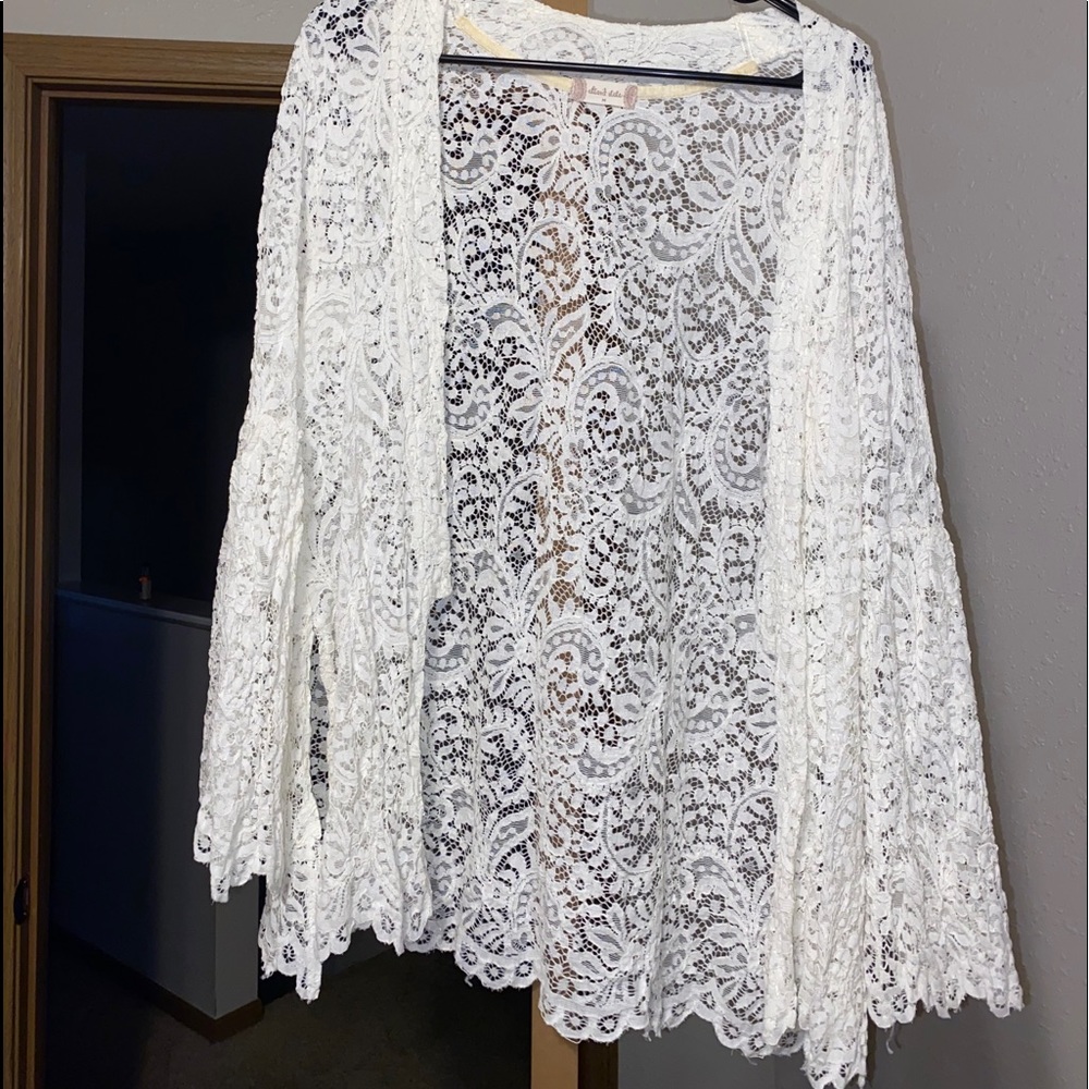 Lace cardigan